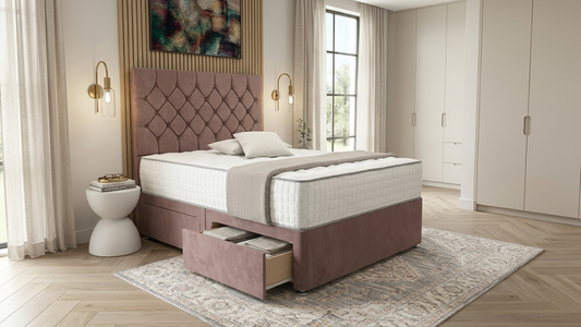 Divan bed designed for compact modern living