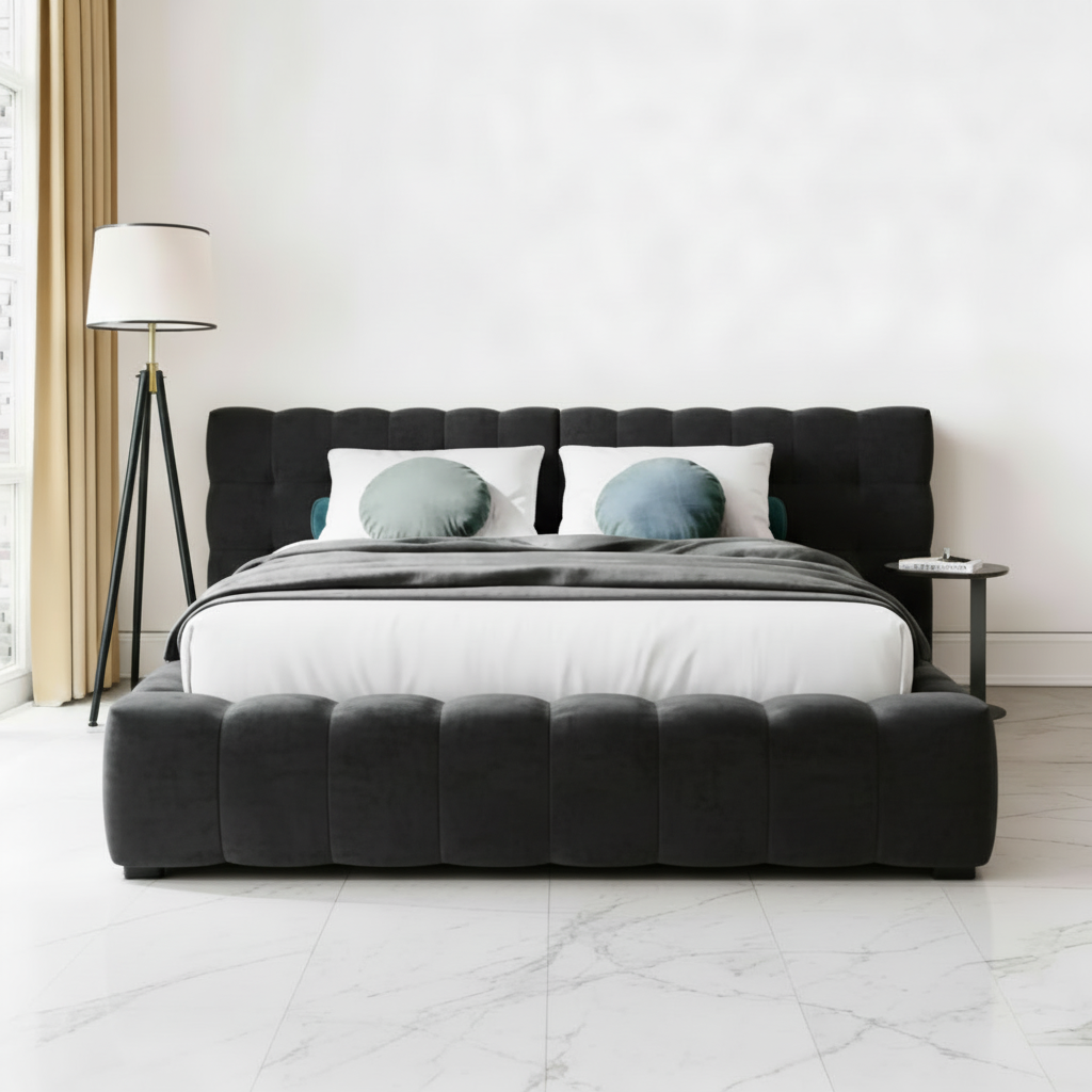 Black Plush Velvet