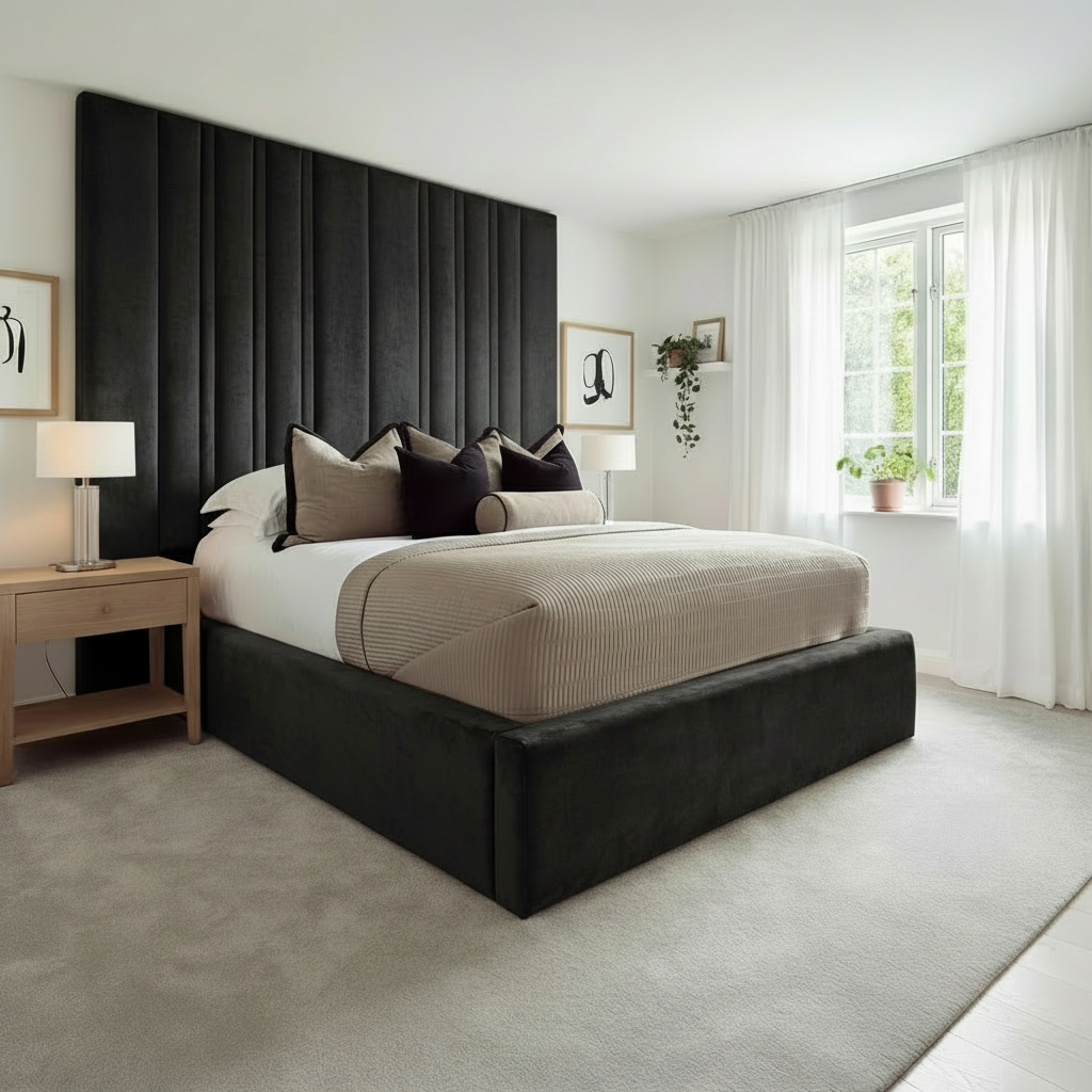 Black Plush Velvet