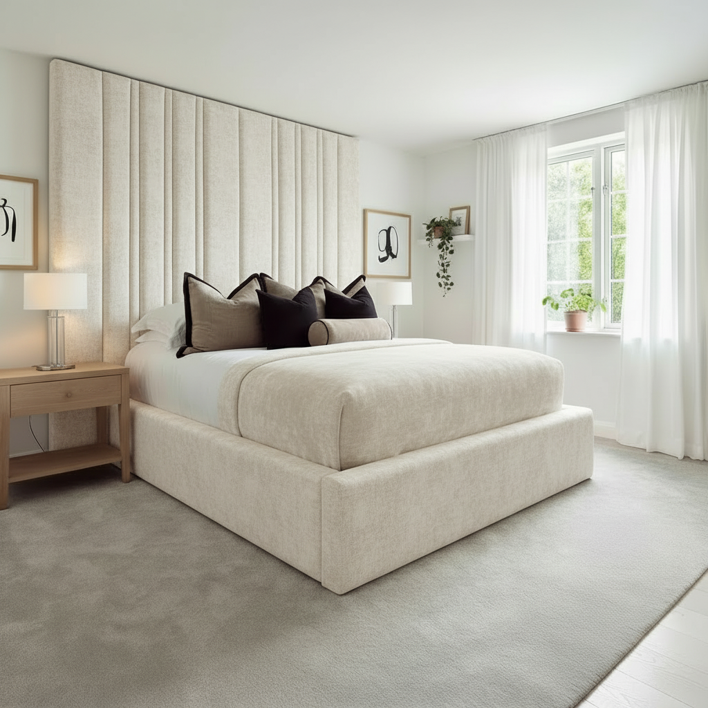 Cream Chenille