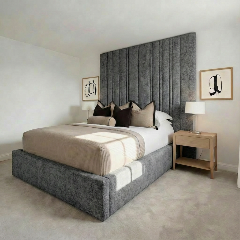 Charcoal Chenille