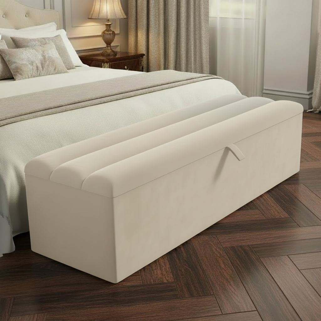 Cream Plush Velvet