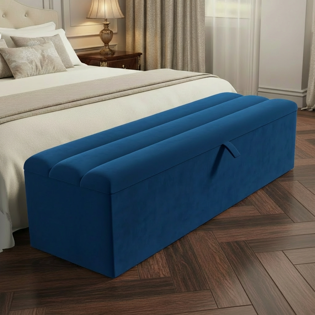 Blue Plush Velvet