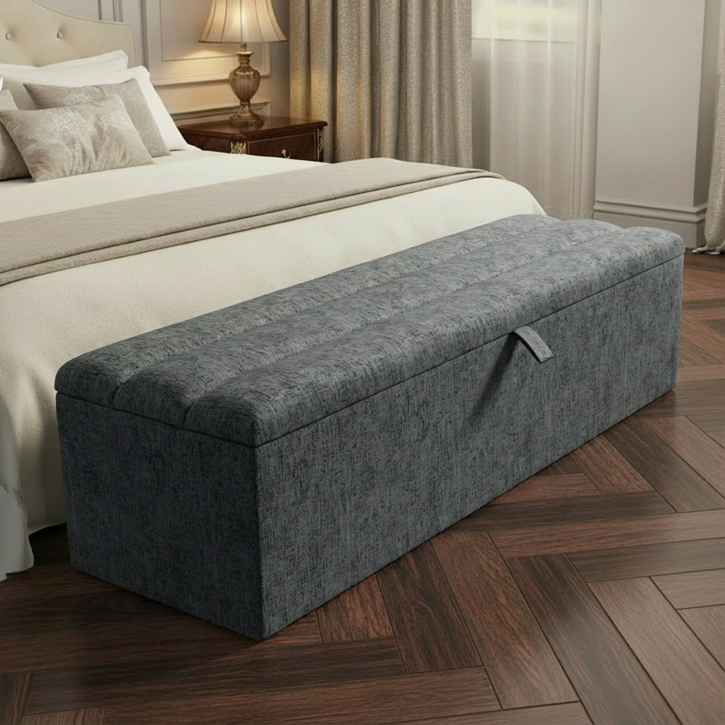 Charcoal Chenille