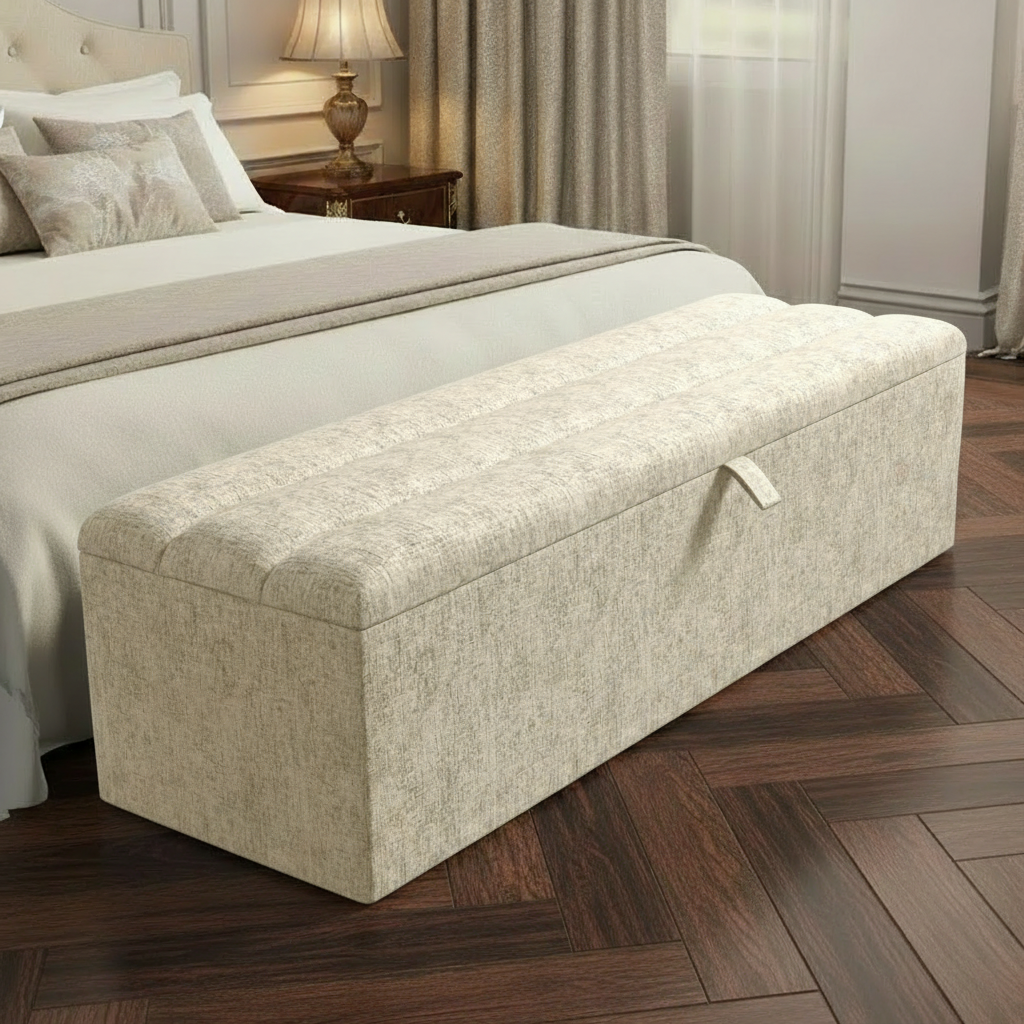 Cream Chenille