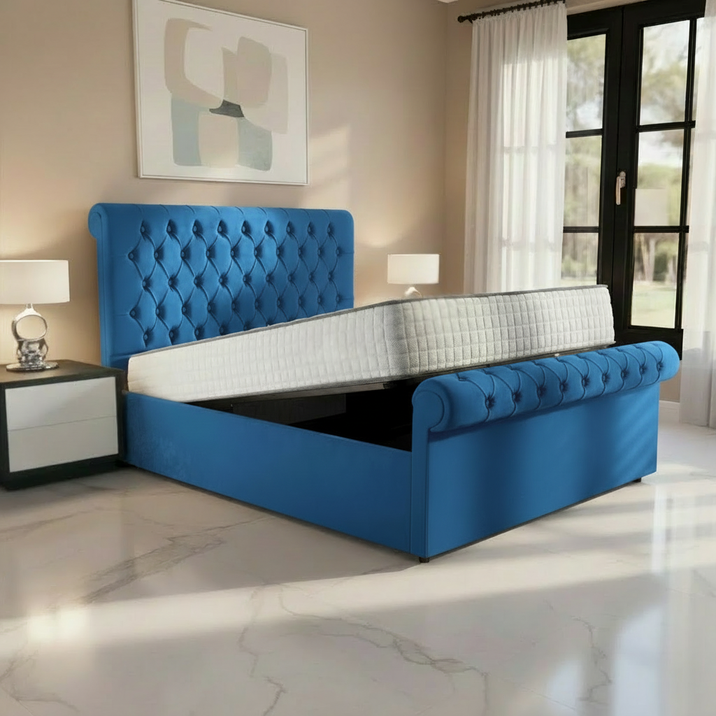Blue Plush Velvet