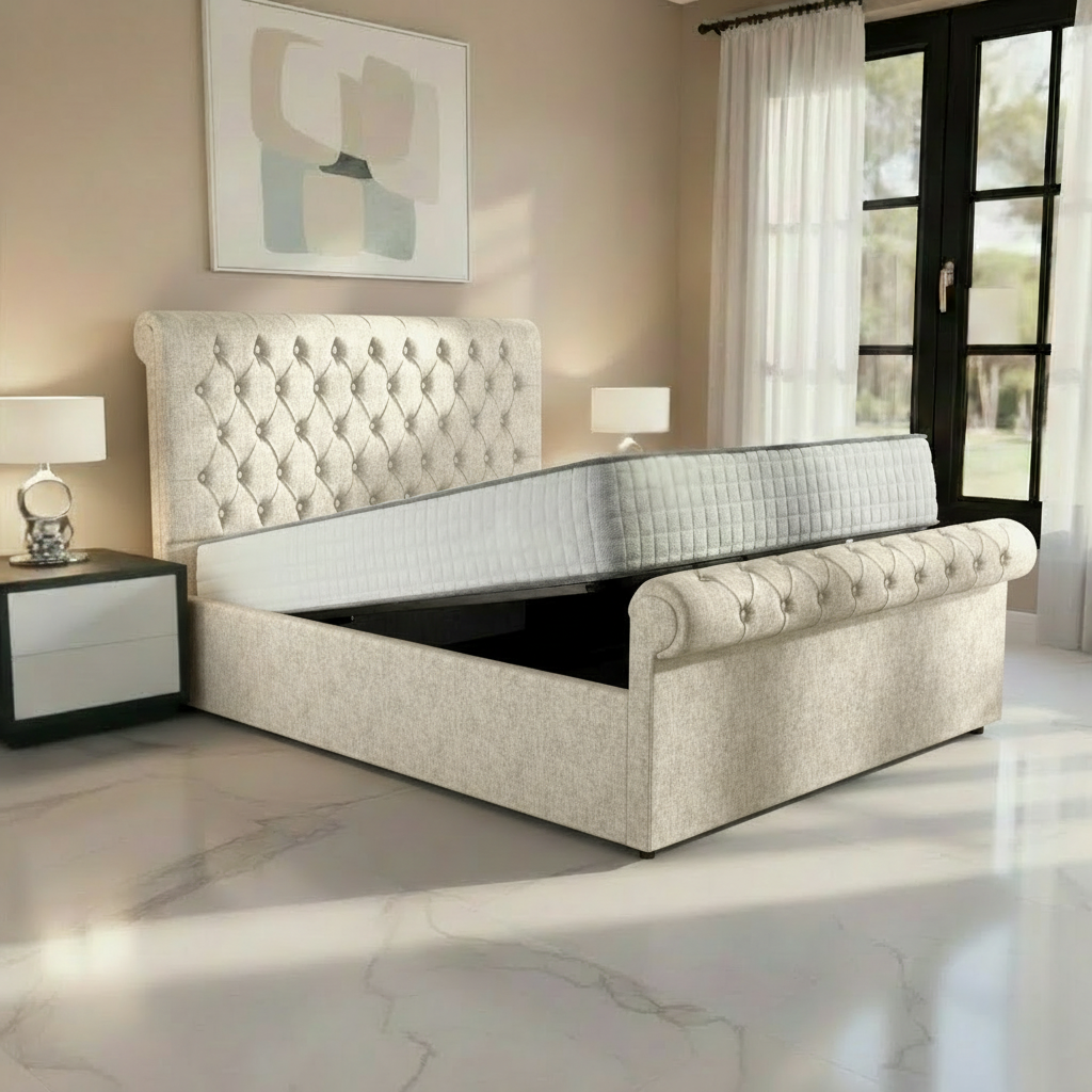 Cream Chenille