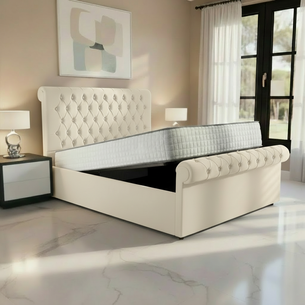 Cream Plush Velvet