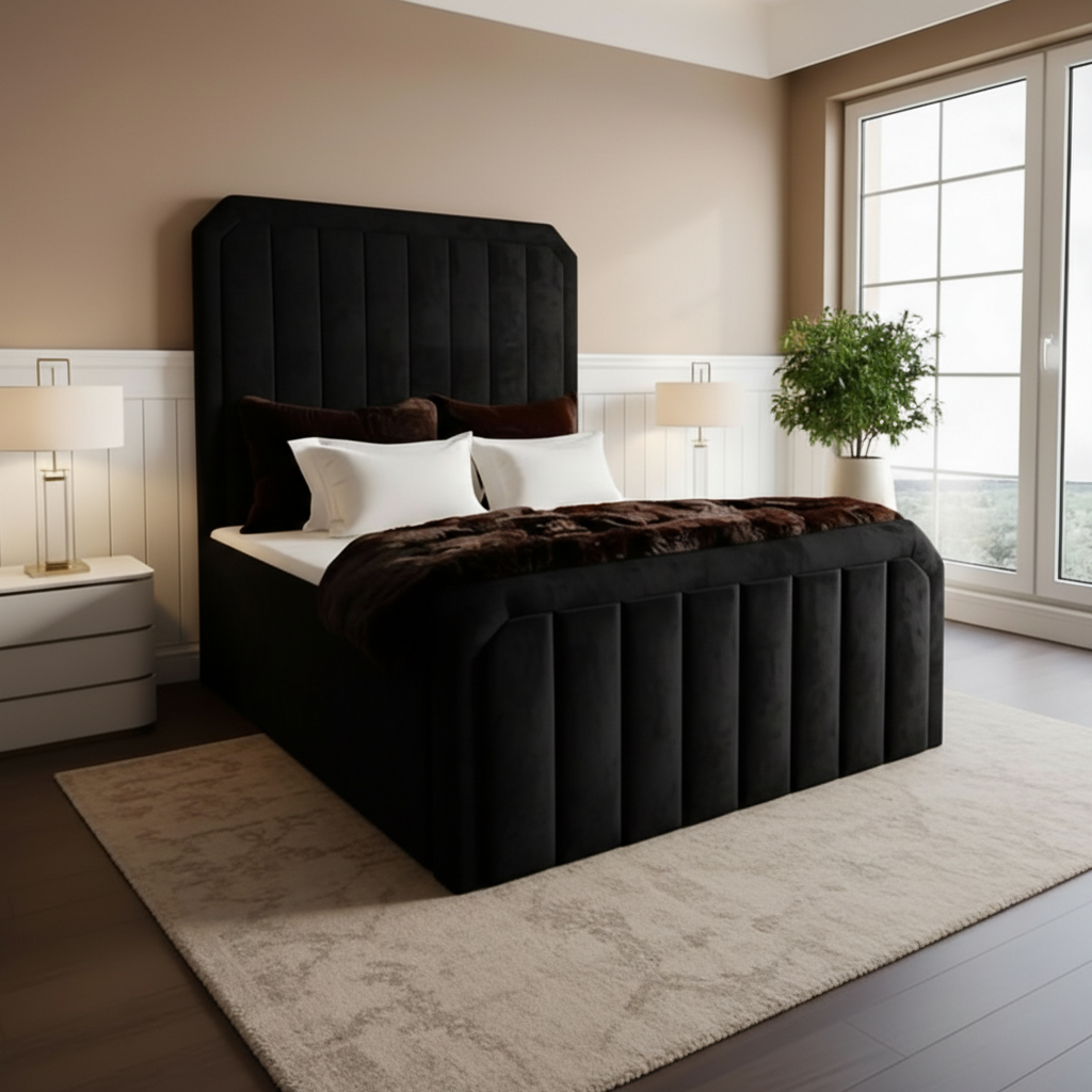 Black Plush Velvet