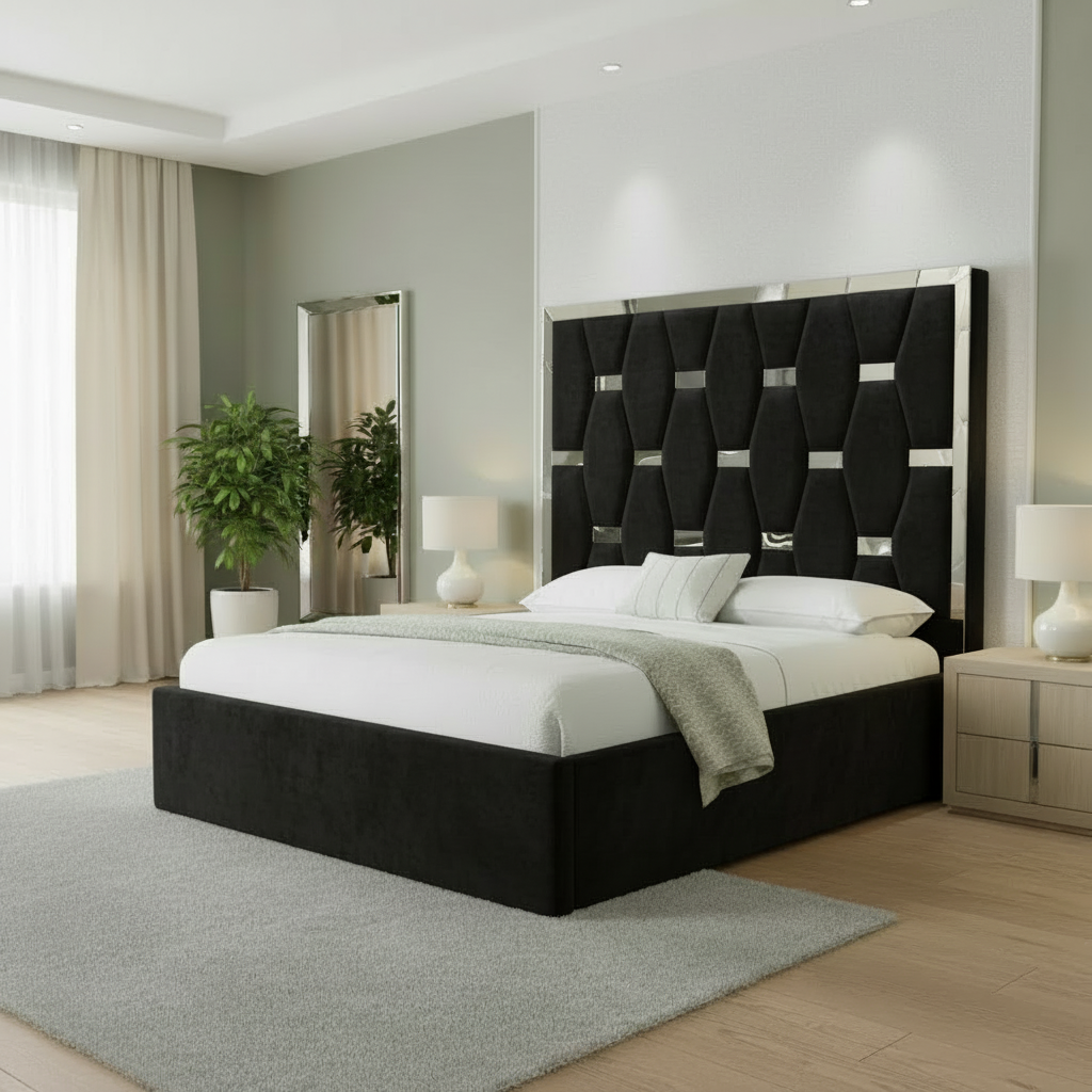 Black Plush Velvet