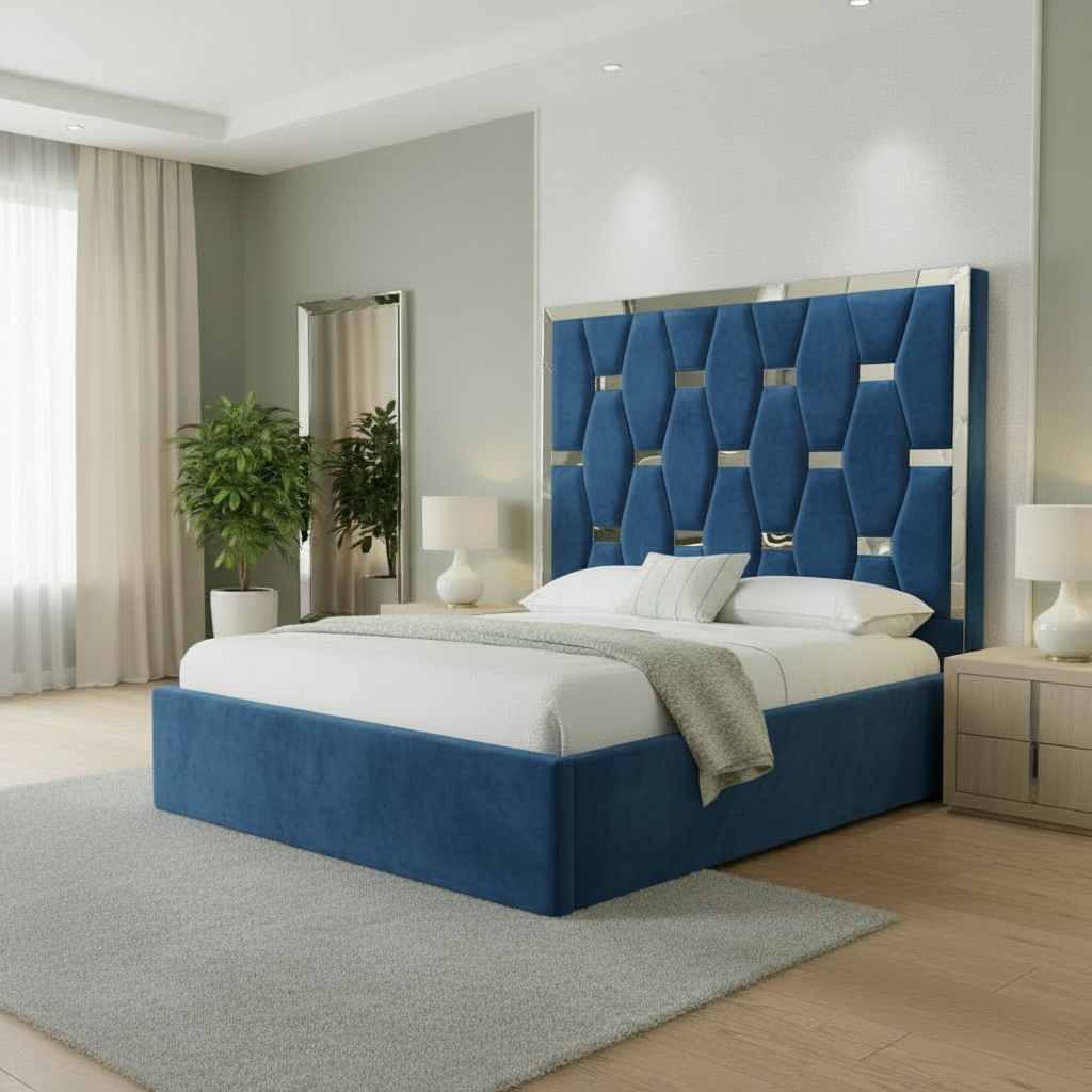 Blue Plush Velvet