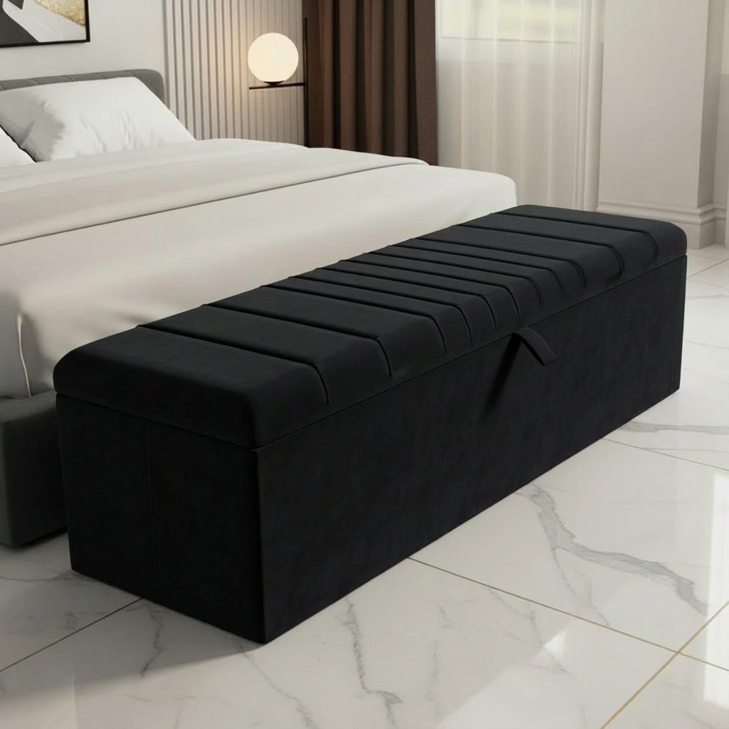 Black Plush Velvet
