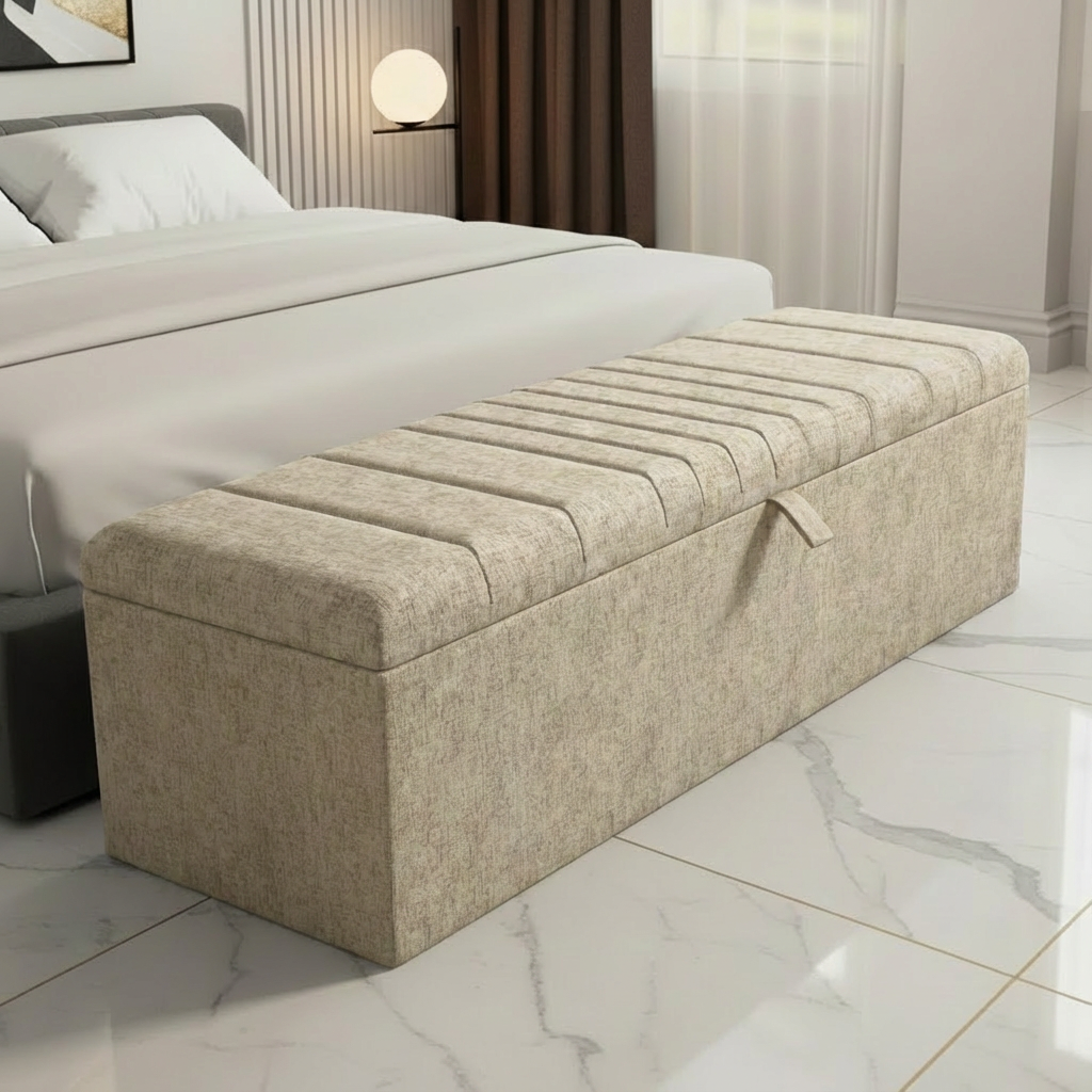 Cream Chenille