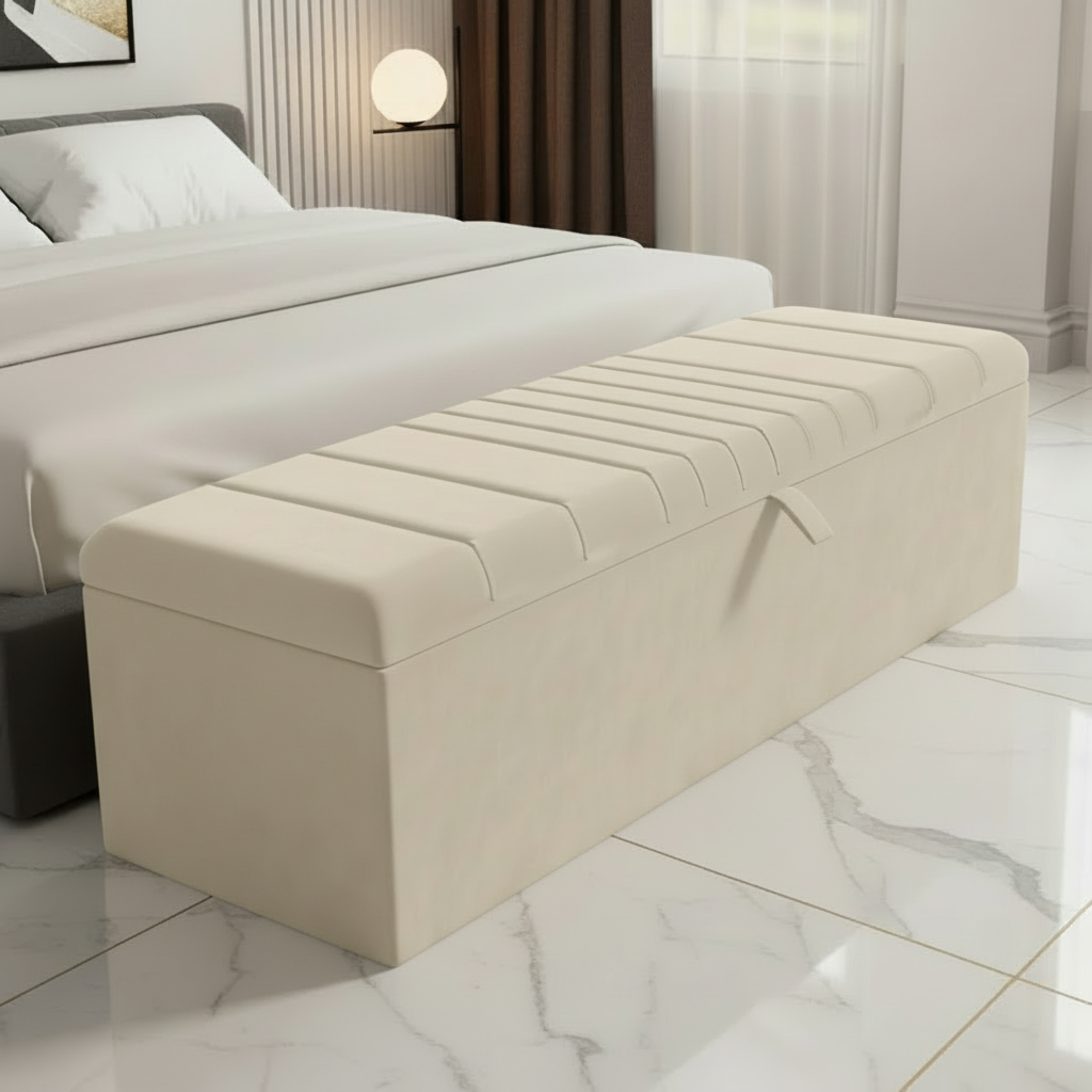 Cream Plush Velvet