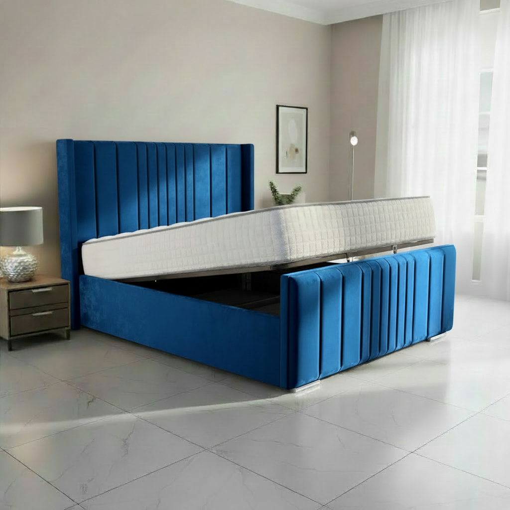 Blue Plush Velvet