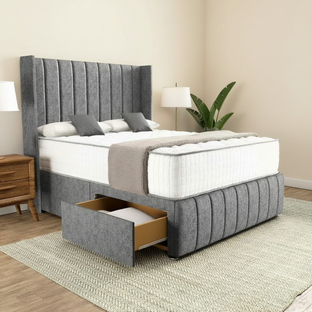 Charcoal Chenille