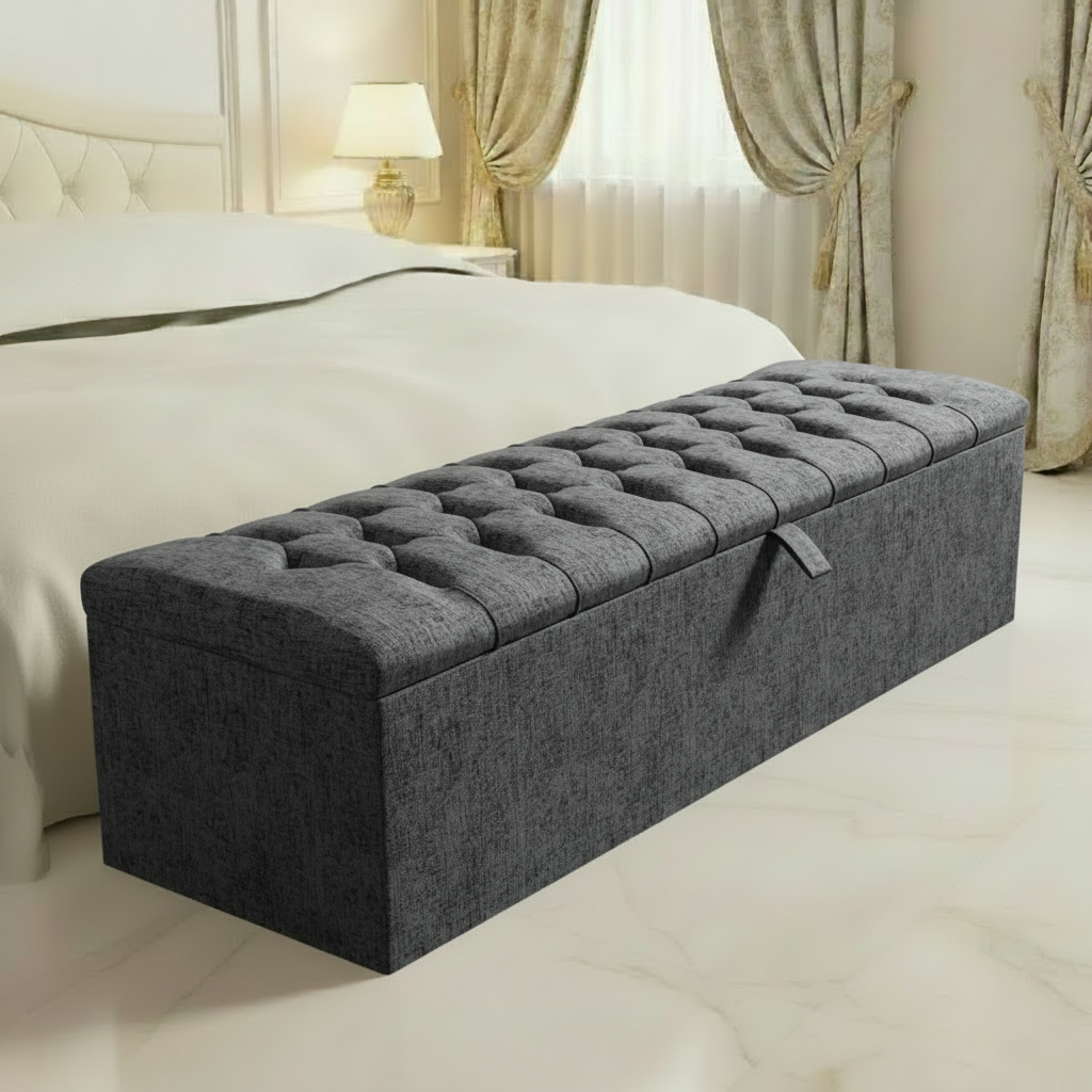 Charcoal Chenille