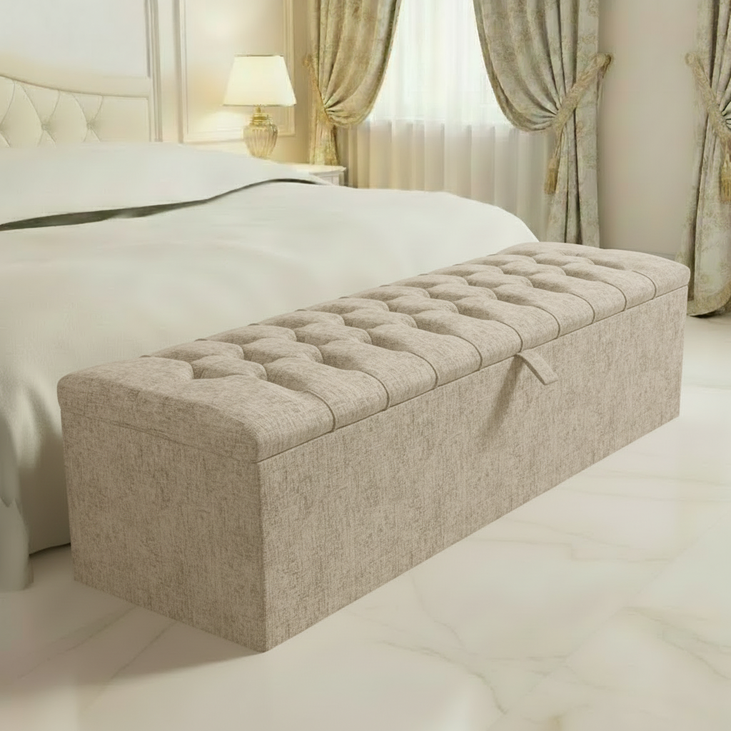 Cream Chenille