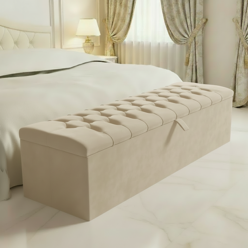 Cream Plush Velvet