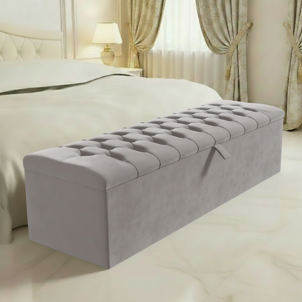 Silver Plush Velvet