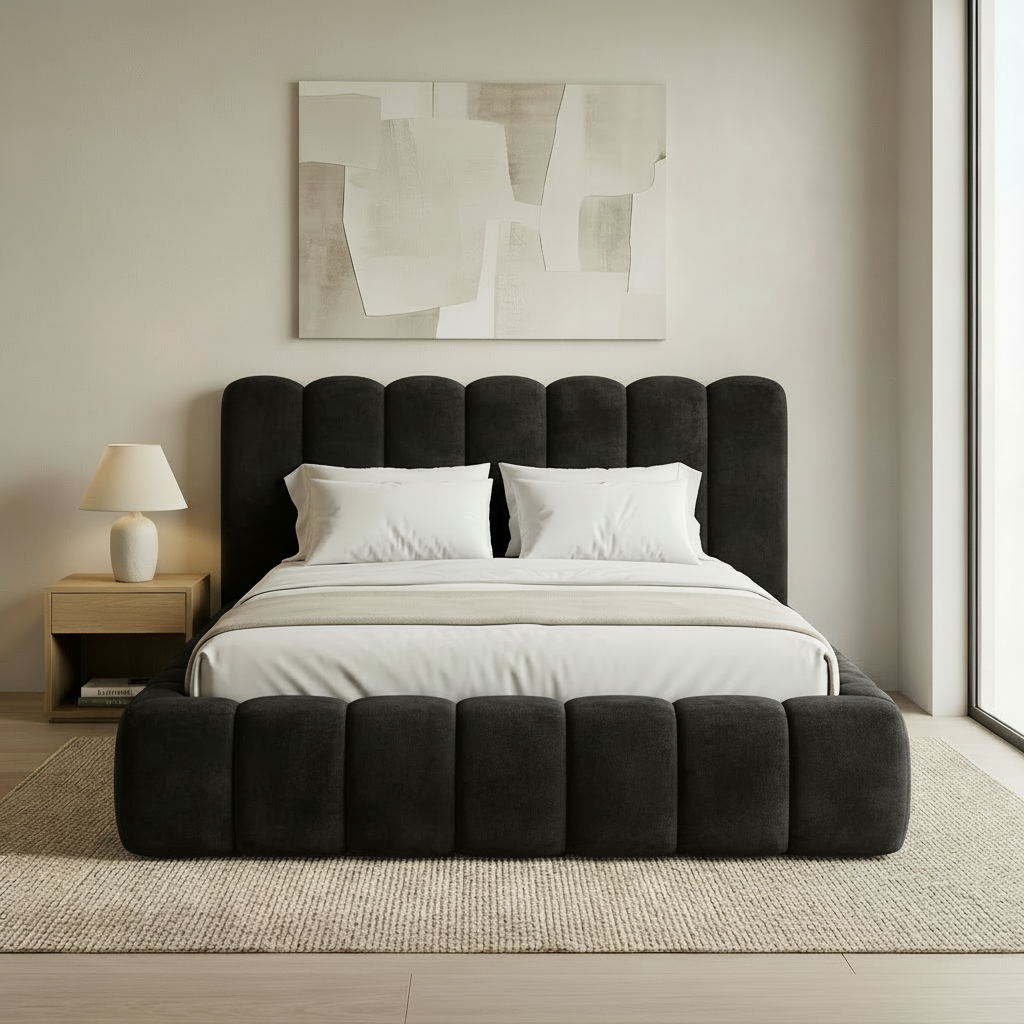 Black Plush Velvet