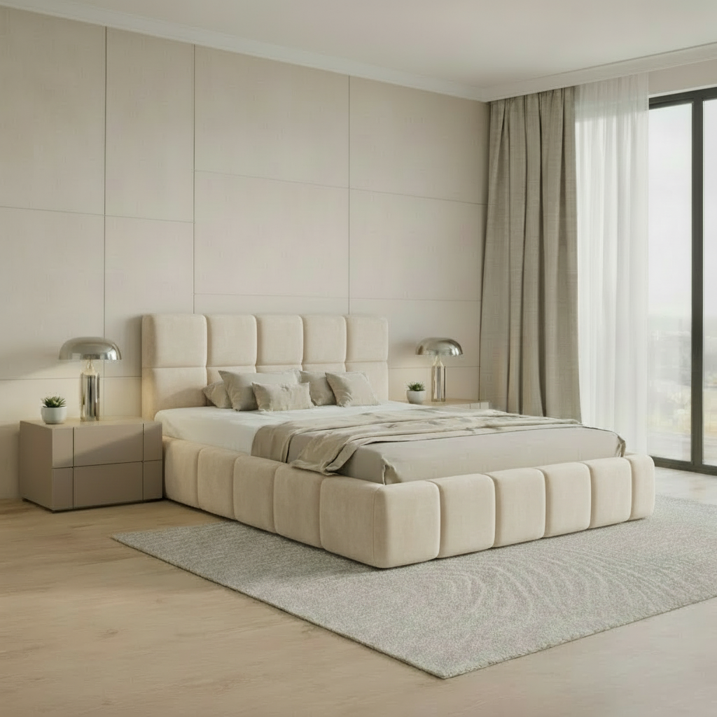 Cream Plush Velvet