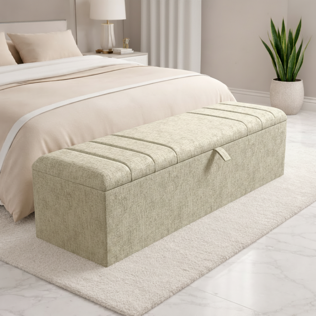 Cream Chenille