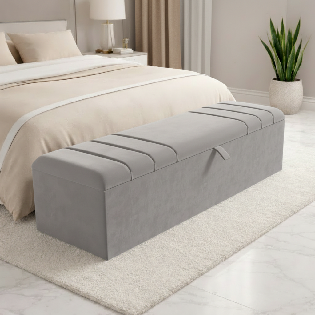 Silver Plush Velvet