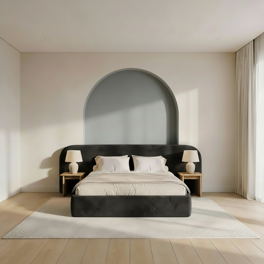 Black Plush Velvet