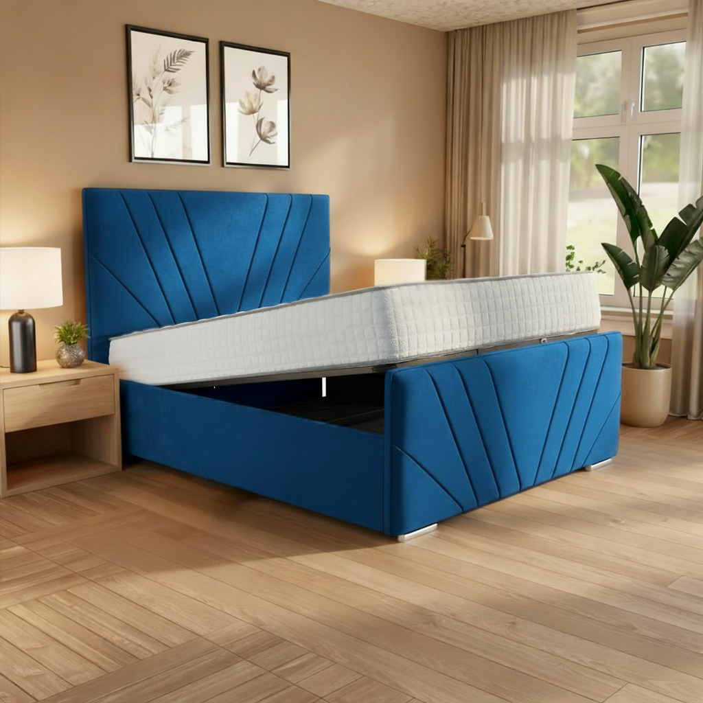 Blue Plush Velvet