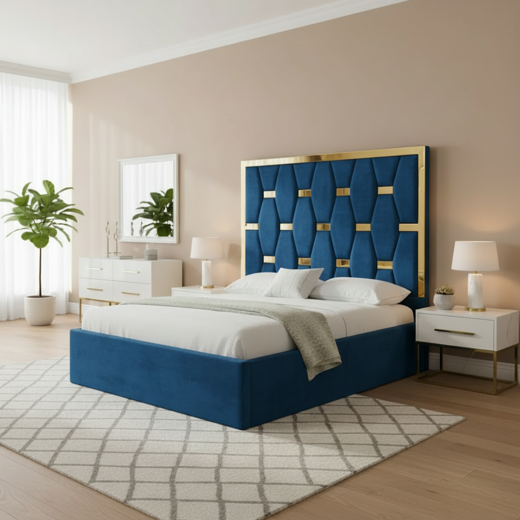 Blue Plush Velvet