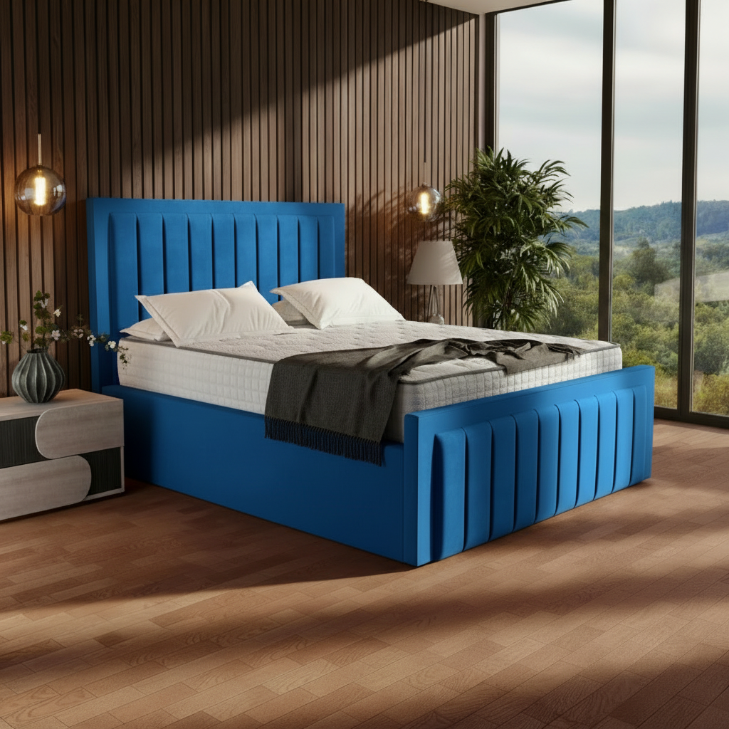 Blue Plush Velvet