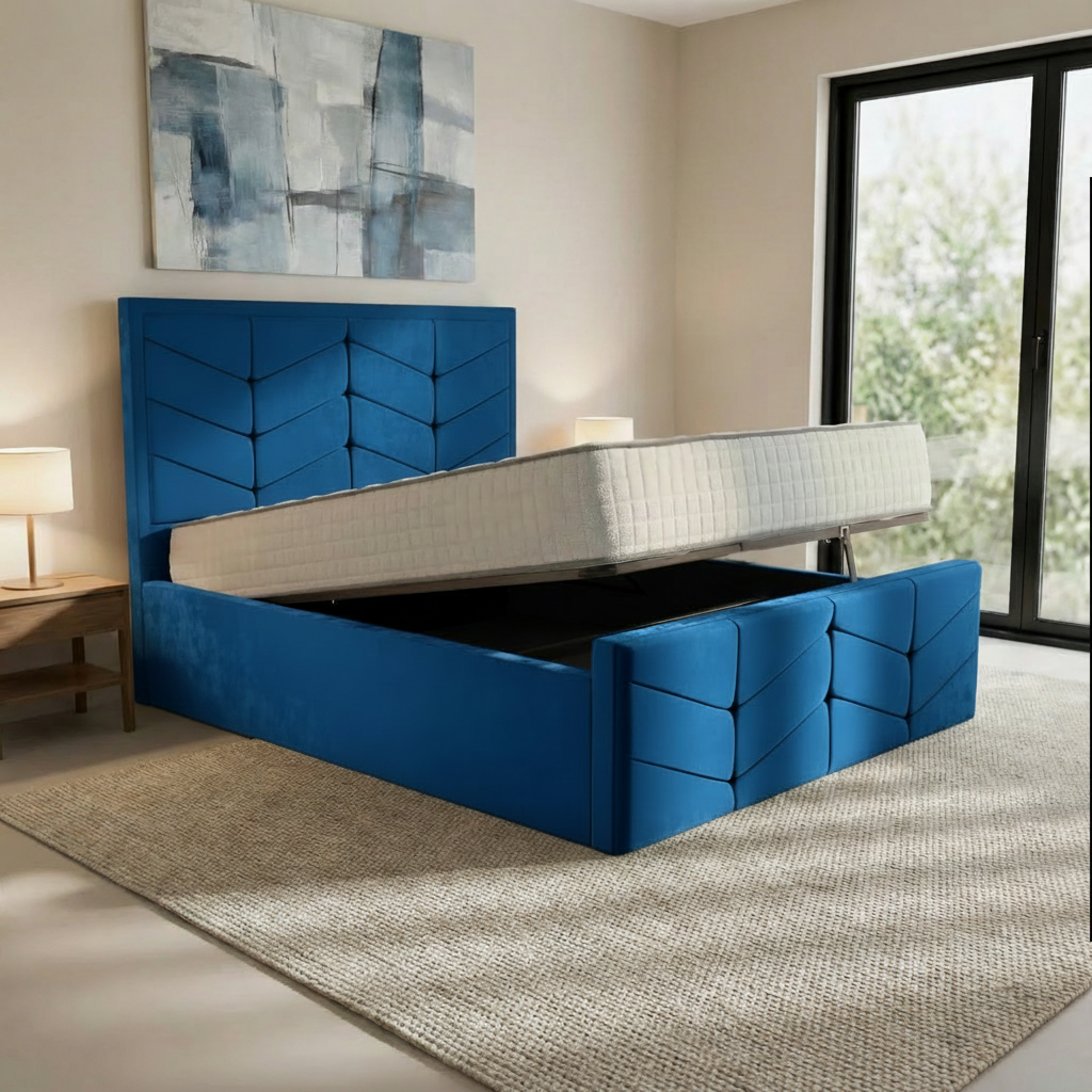 Blue Plush Velvet