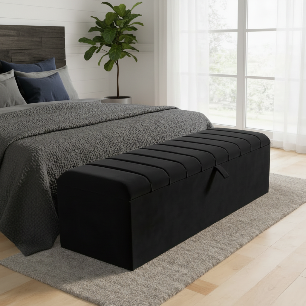 Black Plush Velvet