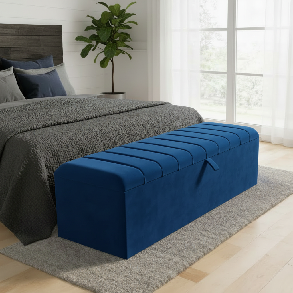 Blue Plush Velvet