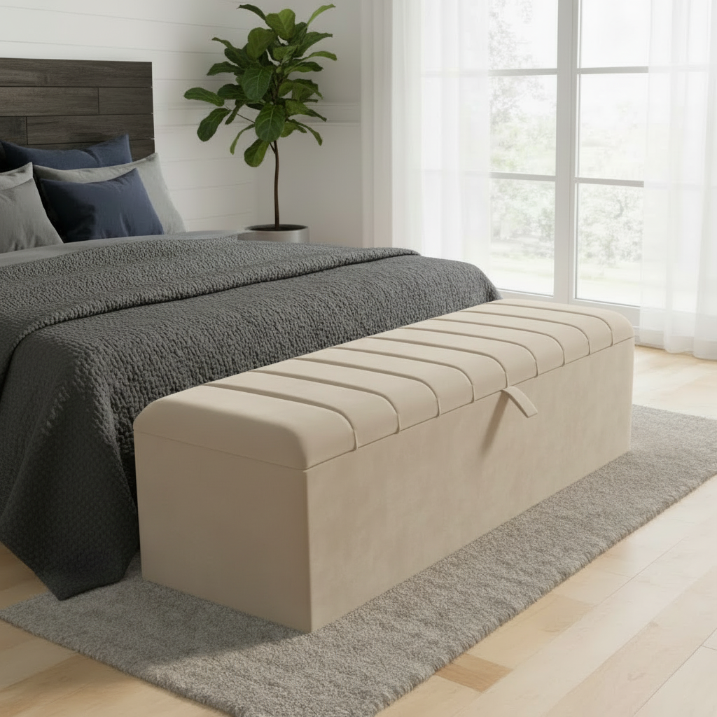 Cream Plush Velvet