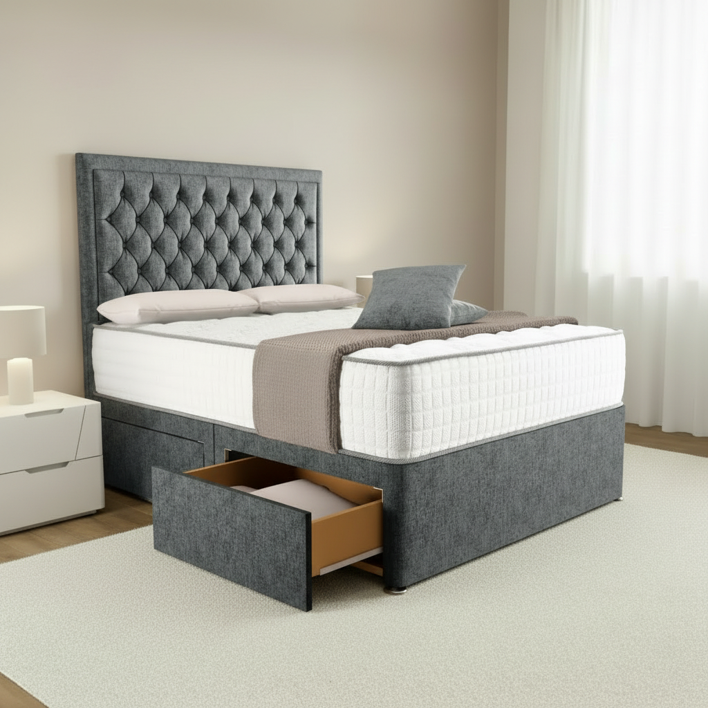 Charcoal Chenille
