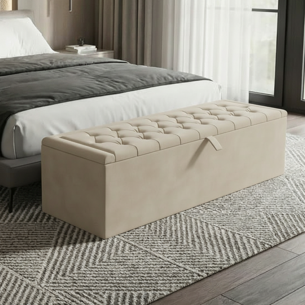 Cream Plush Velvet