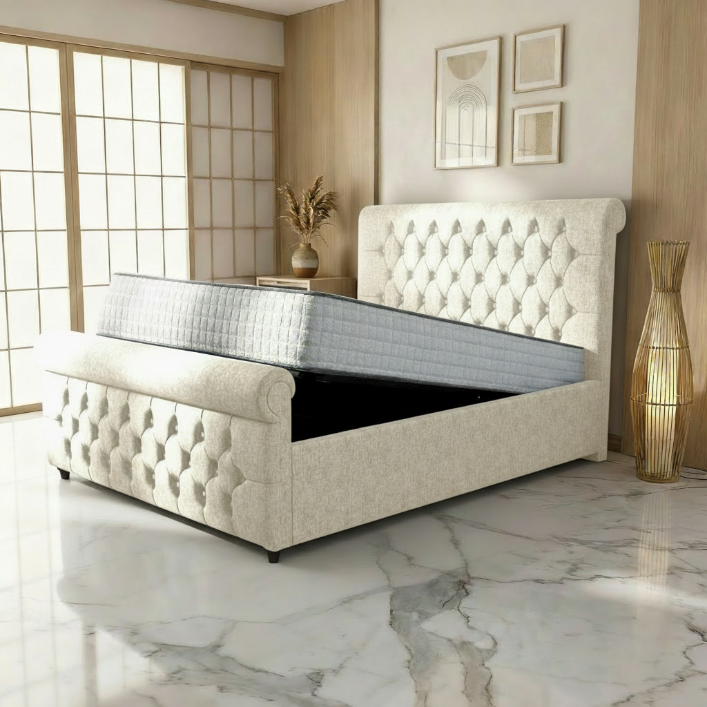 Cream Chenille