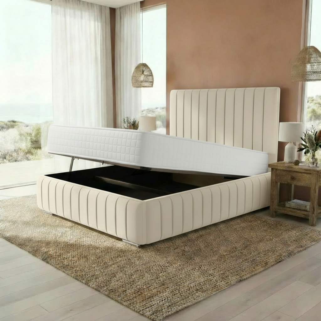 Cream Plush Velvet