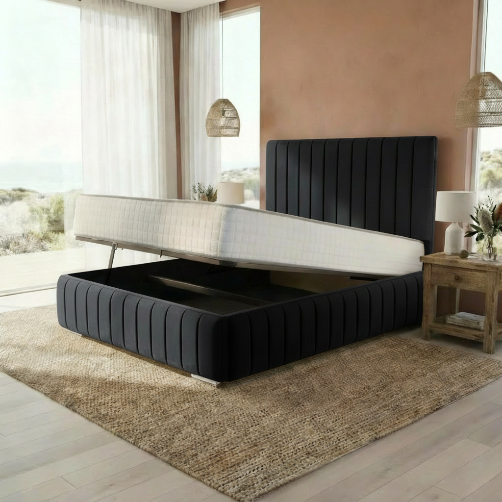 Black Plush Velvet