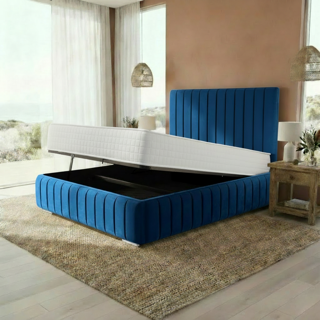Blue Plush Velvet