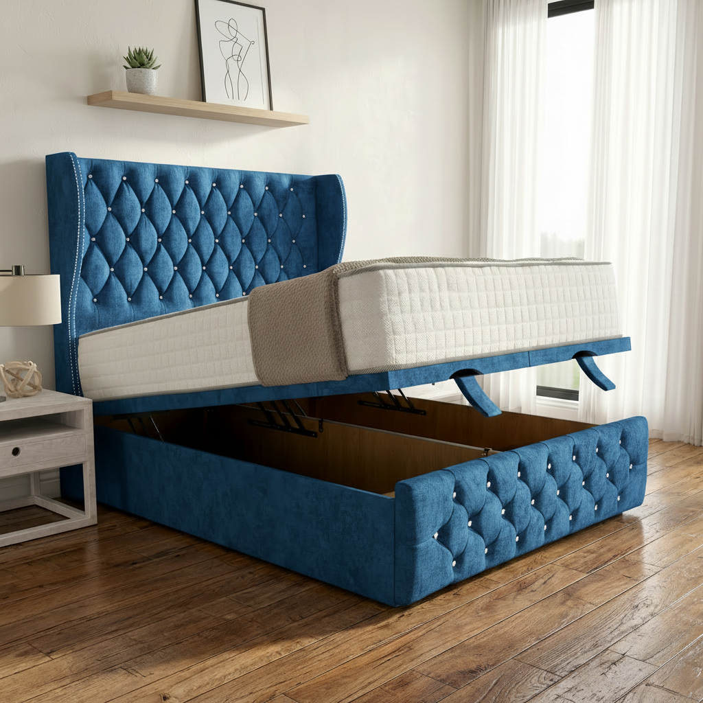 Blue Plush Velvet