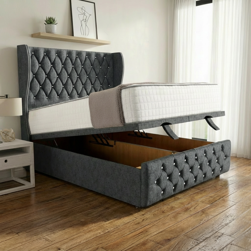 Charcoal Chenille