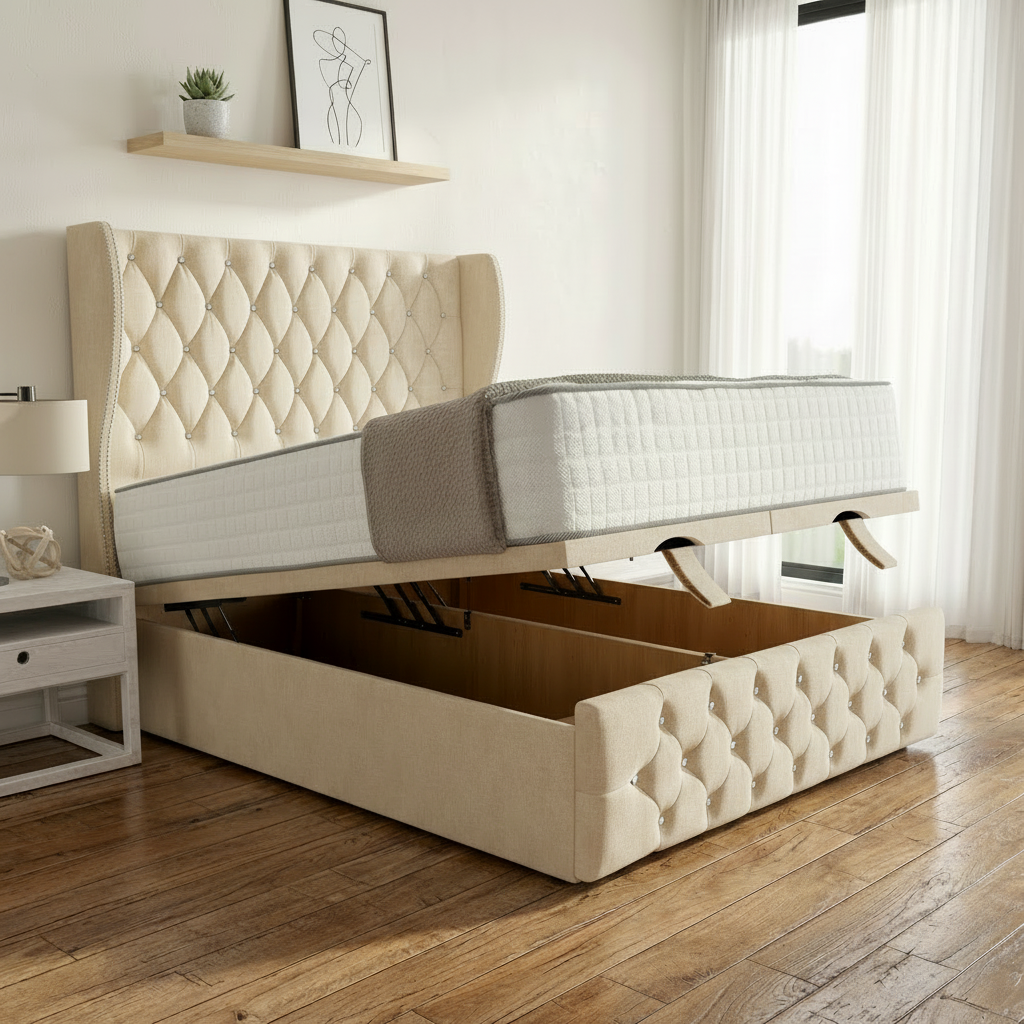 Cream Plush Velvet