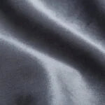 Plush Soft Velvet Fabric: Steel
