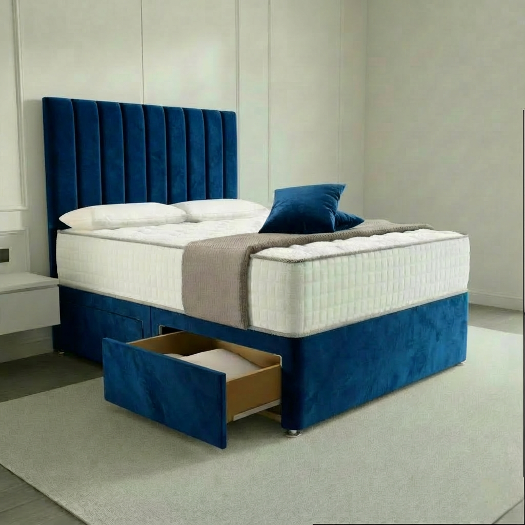 Blue Plush Velvet
