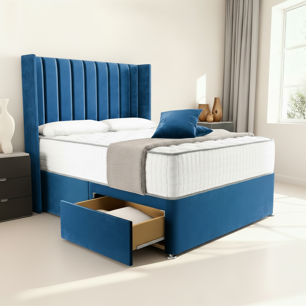 Blue Plush Velvet