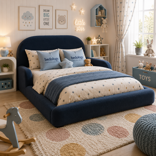 Rosy Cloud Kid Bed