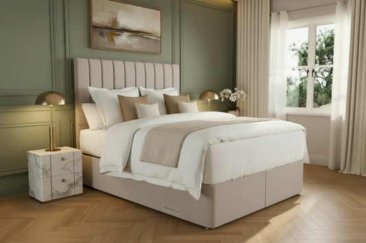 Savoy Ottoman Divan Bed – Seal Grey Naples